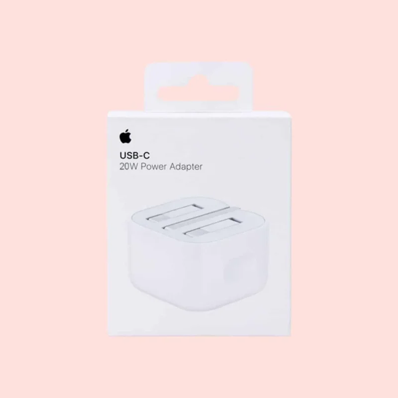 Apple 20W USB-C Fast Charging Power Adapter – 3 Pin